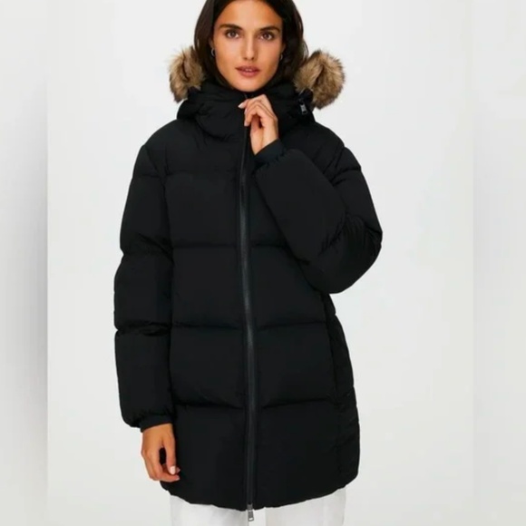 ARITZIA BABATON Black Puffer Park City Down Jacket - Picture 1 of 5
